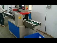 Desiccant flow packing machine