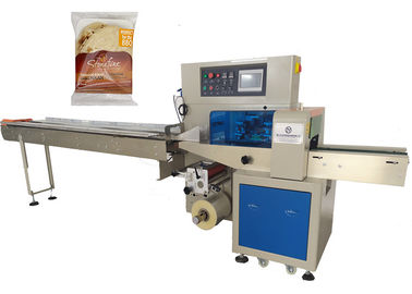 Central Sealing Tortillas Packaging Machine , Food Flow Packaging Machine