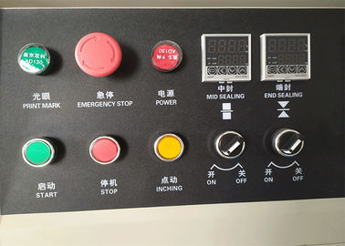 50/60hz  Energy Bar Packaging Machine , Flow Food Horizontal Packing Machine