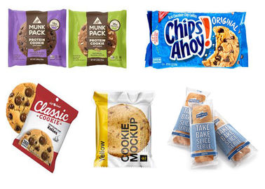 Biscuit Bakery PID Control Granola Bar Packaging Machine