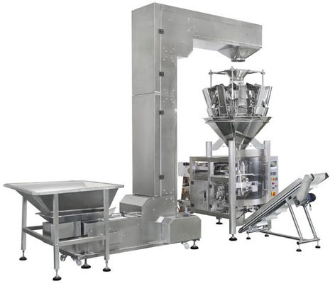 Photo Crisps Sachet 60Bags/min 2.5kw Granule Packing Machine